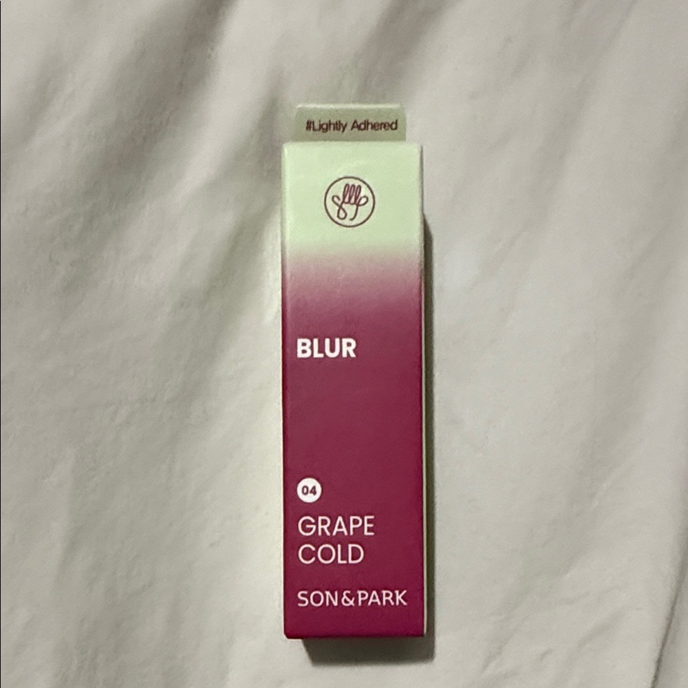 Vegan Korean Makeup Blur Lipstick - Grape Cold